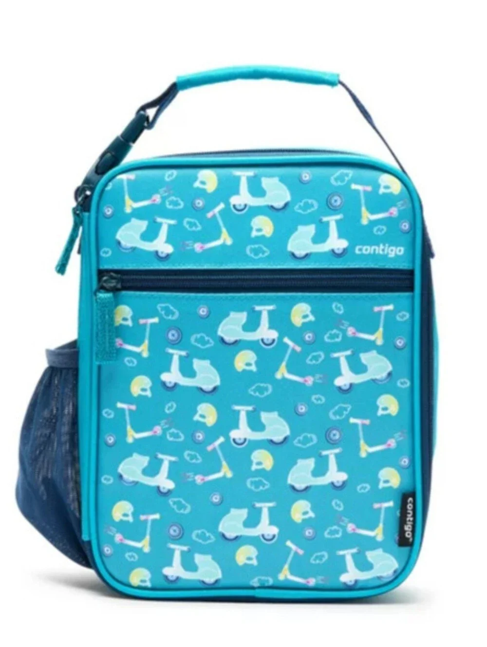 Turquoise Kids Travel Lunch Bag